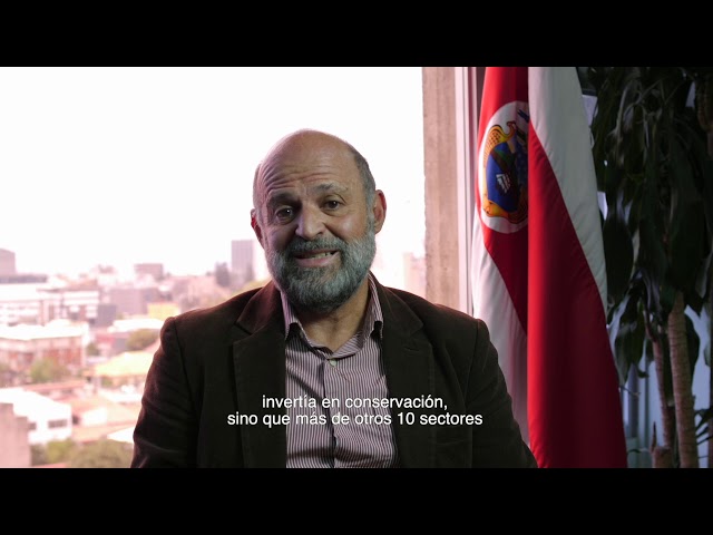 The Environment and Energy Minister of Costa Rica, Carlos Manuel Rodríguez, about BIOFIN
